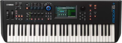 Yamaha MODX6+ Synthesizer Keyboard 61 semi-weighted keys Musical