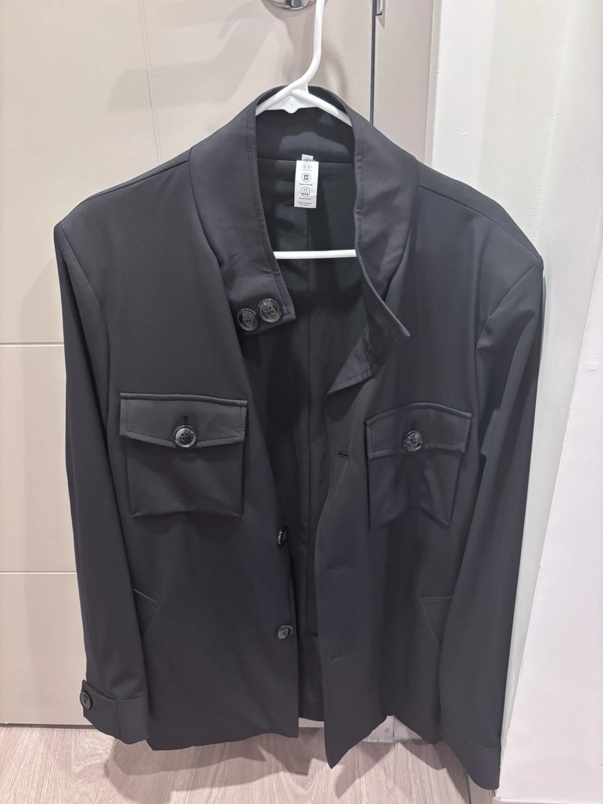 State & Liberty Men's Field Jacket Size Large Black - product detail image 7