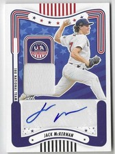 2024 USA BASEBALL STARS & STRIPES JACK MCKERNAN MATERIAL AUTO #SM-JM