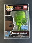 1/1 Limited Edition Stranger Things Lucas Sinclair Gold Panda Club Funko Pop