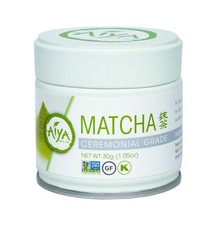 6x Aiya Authentic First Harvest Ceremonial Grade Matcha Green Tea Powder 30g Tin
