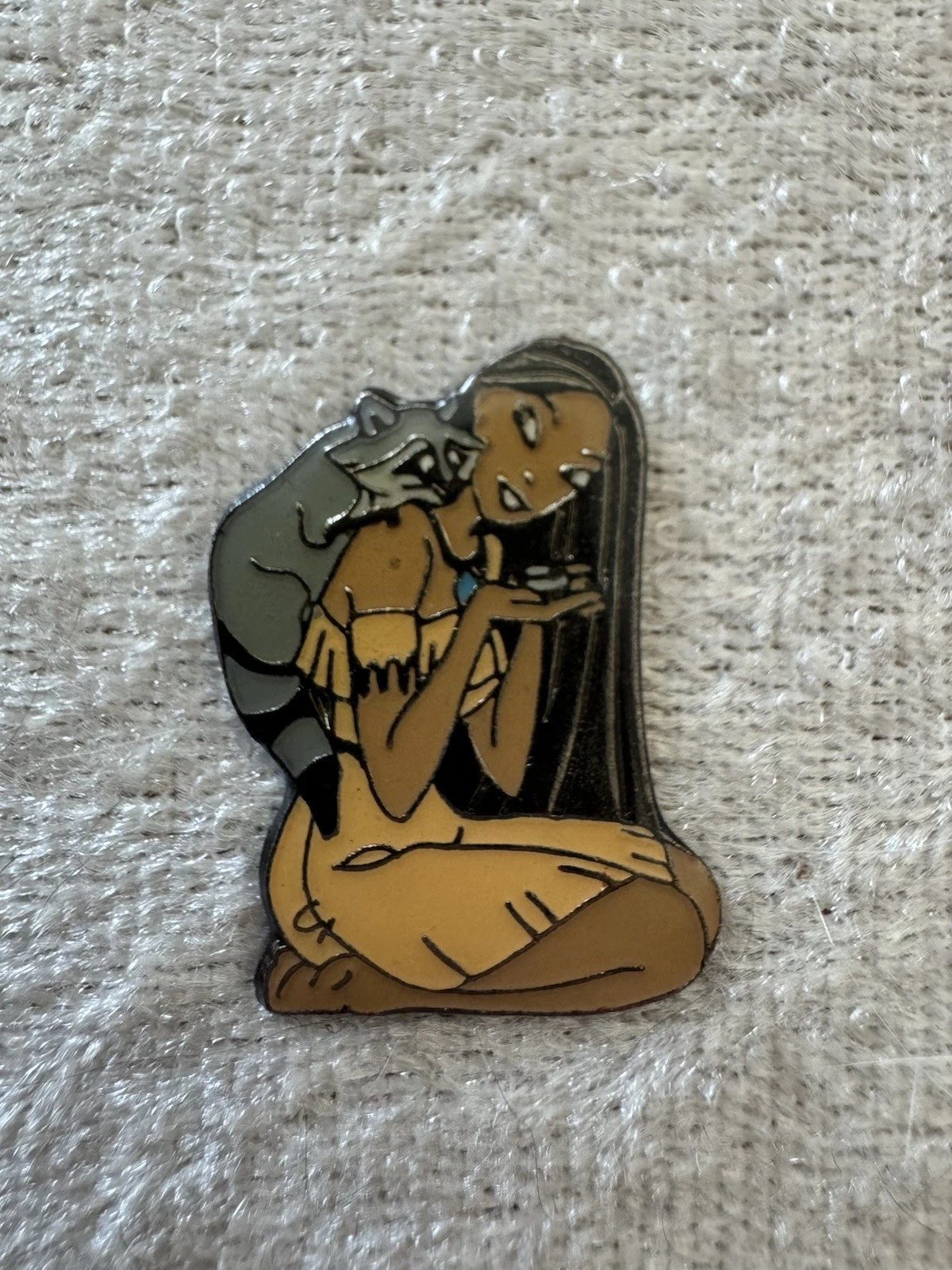 Vintage Disney Pin Princess Pocahontas Meeko