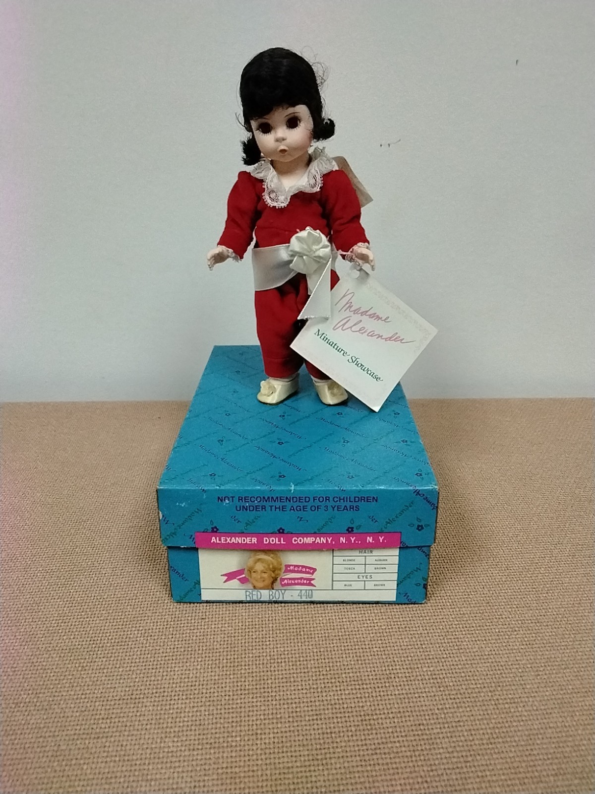 Madame Alexander SKU 7828 Red Boy Collectible Doll With Box