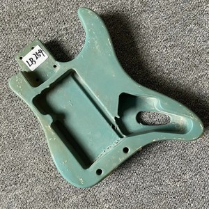 Basswood Green Travel Electric Guitar Body