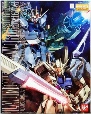 Bandai Gundam SEED Launcher Sword Strike Gundam MG 1/100 Scale Model Kit USA