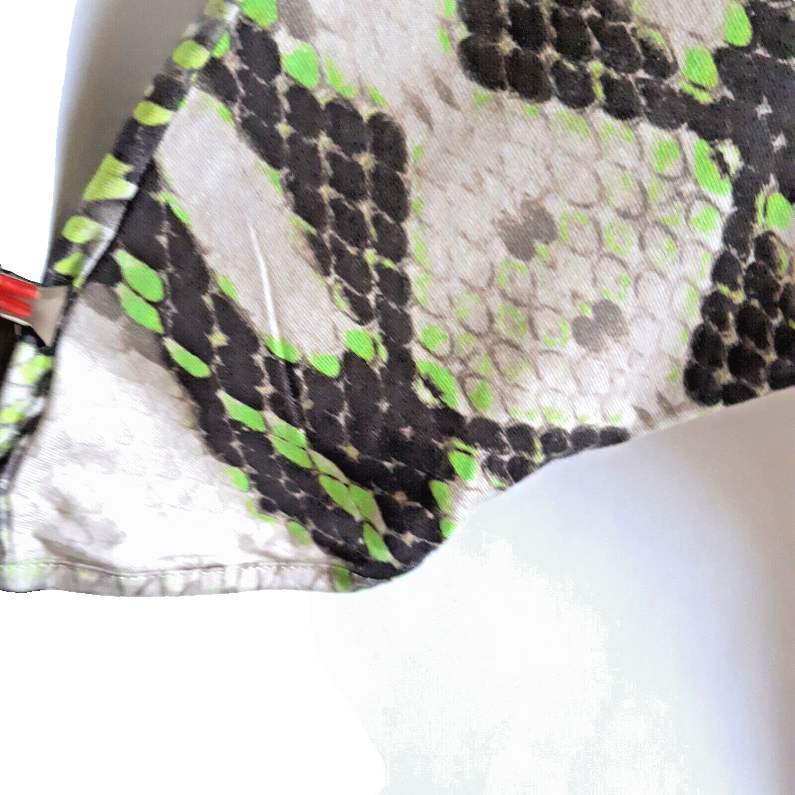 Authentic Just Cavalli Beachwear Top Python Print… - image 6