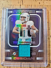 2023 Panini Obsidian - Atomic Materials Tua Tagovailoa #AMA-TTA /199 (MEM)