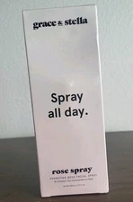 Grace and Stella Spray All Day Rose Facial Spray 8.11floz New And Sealed 