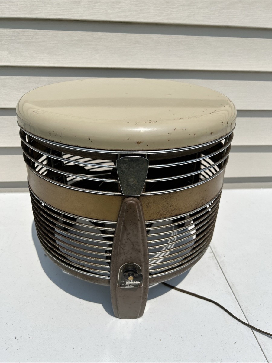 Vtg Emerson Electric Floor Fan 3-Speed 74646-AM, Works. | eBay