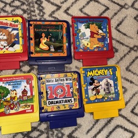 Sega Pico Lot of 10 Games (Tails, Disney Games, + More)