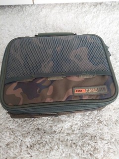 Fox Camo Lite Accessory and Bits Case Bag Carp Fishing