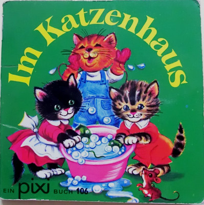 Pixi 106 alt - Im Katzenhaus - Auflage 1974 - Sammlung-
