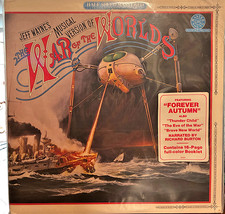SEALED Half-Speed Mastered PROMO CBS Audiophile LP  Jeff Wayne War of the Worlds