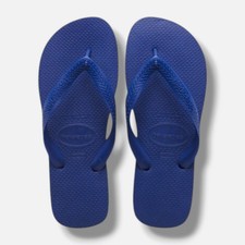 Havaianas Kids Blue 'Top' Flip Flops Size 3/4Y