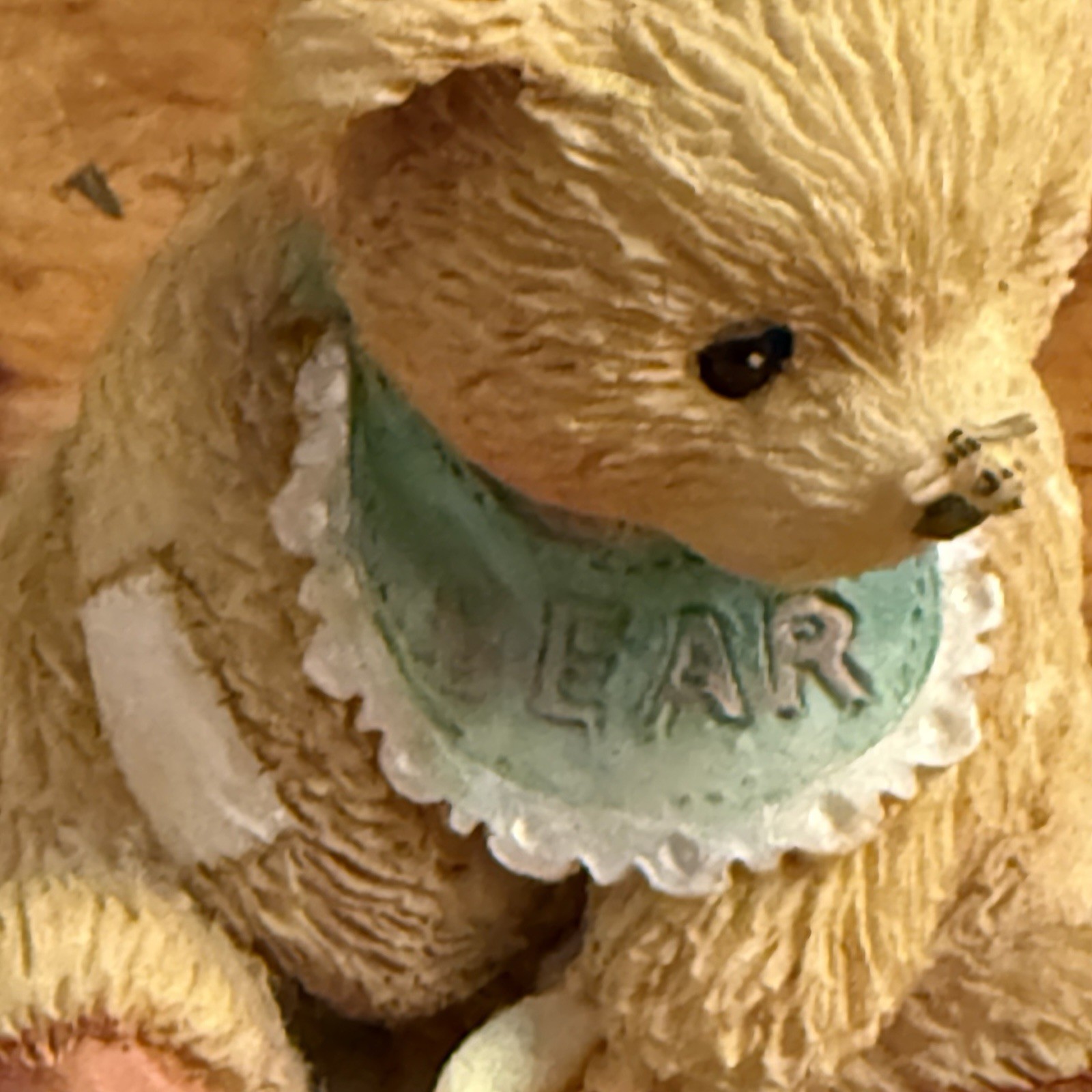 Cherished Teddies BENJI “Life Is Sweet, Enjoy” 950548 Hamilton Gifts Honey Bib