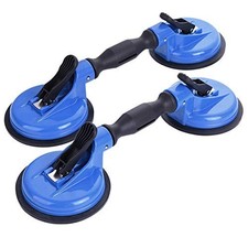 Glass Suction Cup Dual Cups 2 Pack Vacuum Plate for Lifting Mirrors Glass