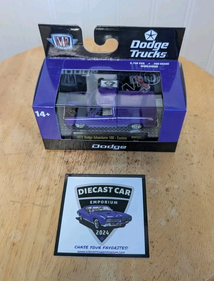 M2 Machines *1972 Dodge Adventurer 100-Custom* Only 8,750 PCS WORLDWIDE - Image 2 of 4