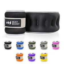 Ankle Wrist Weights for Women Men A Pair of 1 2 3 4 2 lb Pair 1 lb Each Black