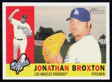 2009 Topps Heritage Jonathan Broxton Los Angeles Dodgers #191