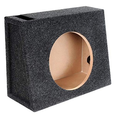 Bbox Single Vented 10 Inch Subwoofer Box - Universal Wedge Truck Enclosure -
