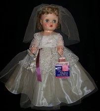 1950's 22/23" Sayco Bride Doll "Glamor Girl" Mint Condition