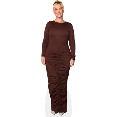 Josie Gibson (Brown Dress) Mini Size Cutout
