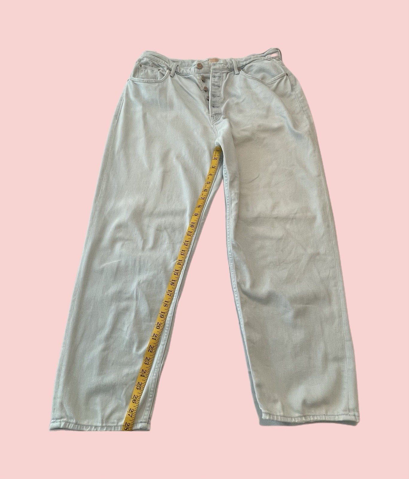 $265 MOTHER The PIXIE TOMCAT ANKLE Button Light P… - image 8