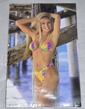 Cindy Margolis Poster. 1992 Vintage. 22x34". Original, out of print 