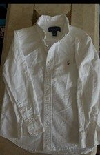 Polo Ralph Lauren Boys White Long Sleeve Shirt