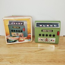 Vintage WACO 1971 Draw Poker Cordless Electric Game Made In Japan With Box Works