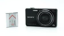 SONY Cyber-shot DSC-WX100 Black Digital Camera Battery Tasted Used From Japan