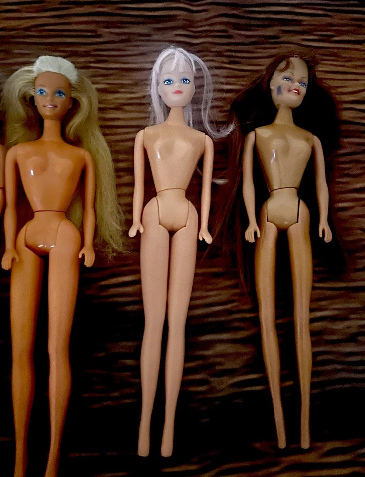 💎 Large Bundle Barbie & Ken Bodies Mattel 1966 - Hobbyists Spare Parts Vintage - Image 2 of 4