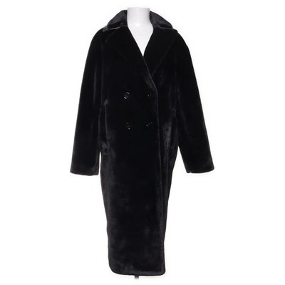 Marc Cain, Mantel, Damen, Größe: L, RC 11.11 W63, Schwarz, Polyester, Samt #G9u