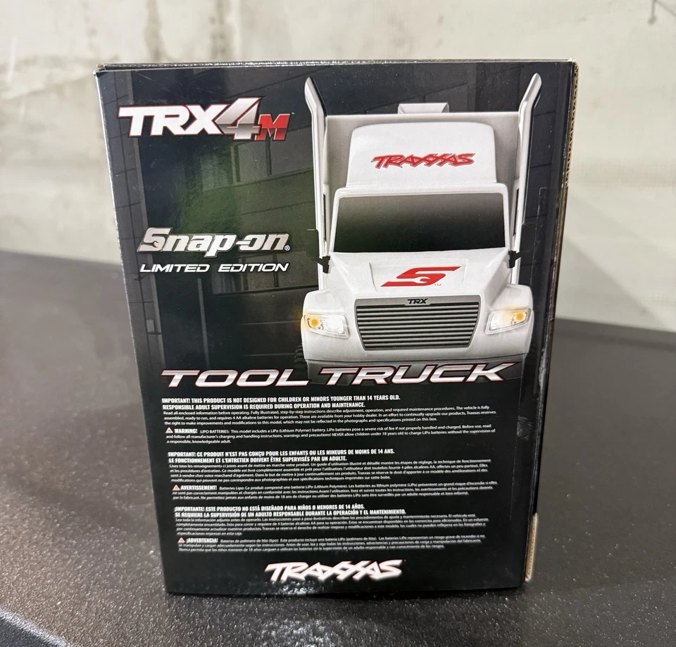Camión de herramientas Traxxas TRX4M edición limitada SSX25P137 NUEVO COLECCIONABLE A PRESIÓN Foto 4 de 4
