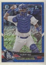 2018 Bowman Chrome Prospects Blue Shimmer Refractor 131/150 Keibert Ruiz 04z0