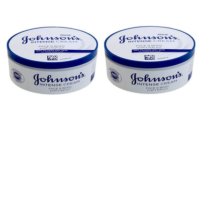  SCHNELLER VERSAND 2X Johnson Intense Cream Face & Body, Dry To Very Skin 200ml
