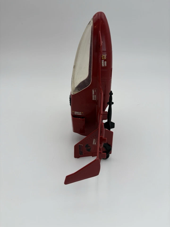 Avión Firebat Hasbro 25 aniversario GI Joe Cobra con AVAC incompleto Foto 2 de 4