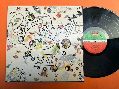 Led Zeppelin 3 LP  1976 VINYL Blues Rock, 1975 USA Press. EX/EX