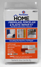 PERMATEX 90217 HOME FIBERGLASS PORCELAIN PLASTIC REPAIR KIT