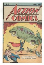 Action Comics #1 Reprints #1 Safeguard Ad Variant NM- 9.2 1976