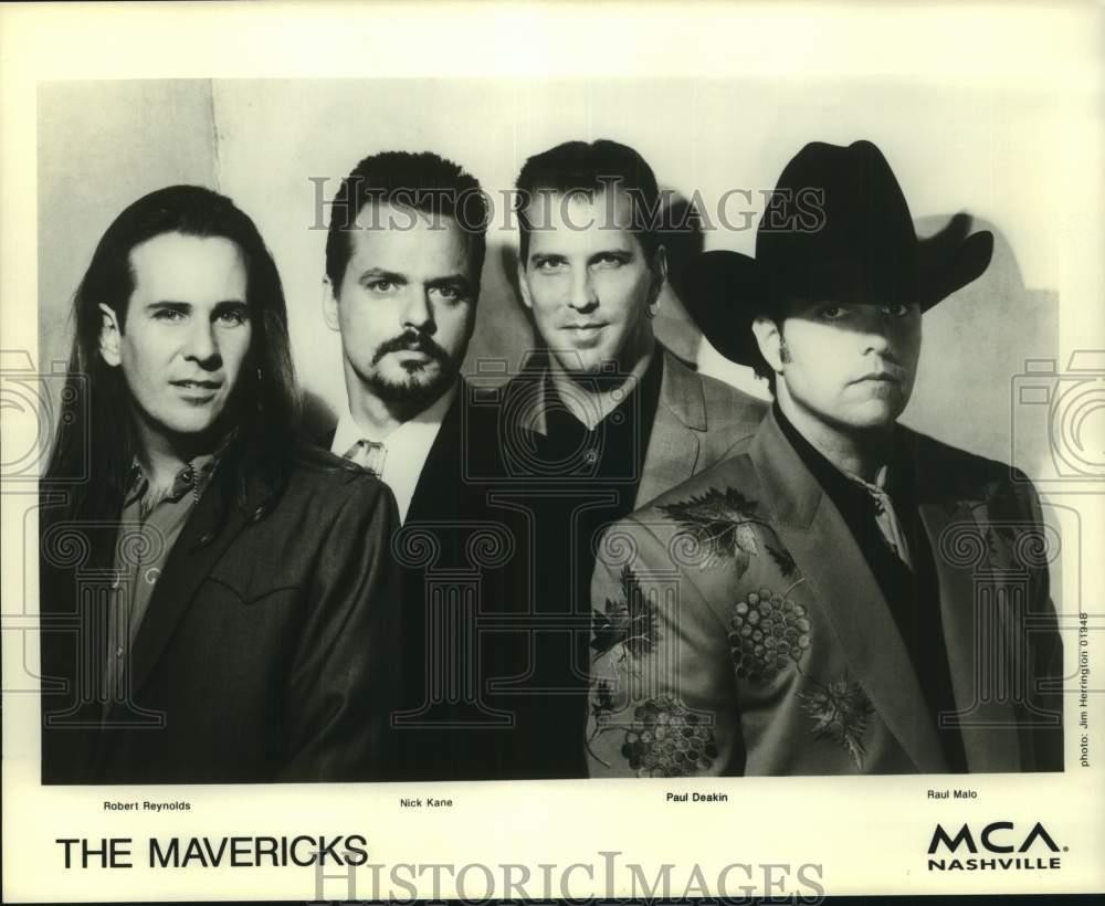 Press Photo MCA Nashville recording artists The Mavericks - nop55143
