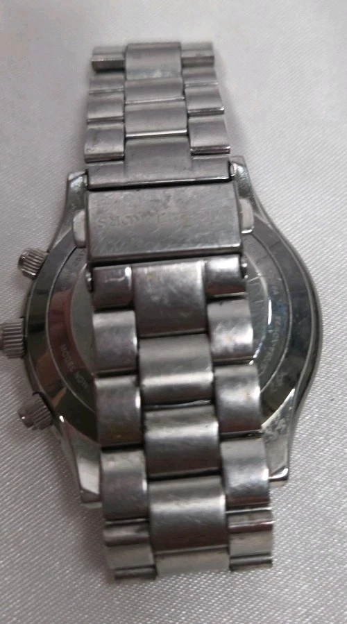 Michael Kors Slim Runway Stainless Steel Bracelet Hybrid Smartwatch MKT4004 READ - Image 3 of 4