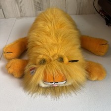 Vintage 1978/1981 Dakin Plush Garfield Blow Out Fluffy Fuzzy Long Hair Plush.
