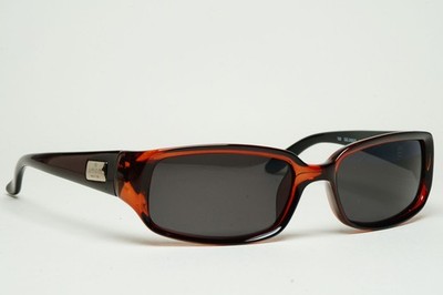 Gucci Sunglasses 1999 Vintage Brown Black Rectangle GG 2455/S E7K