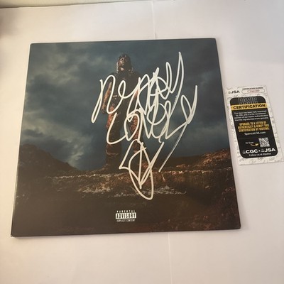 DESTROY LONELY  LOVE LASTS FOREVER  SIGNED AUTOGRAPHED LP VINYL - JSA COA