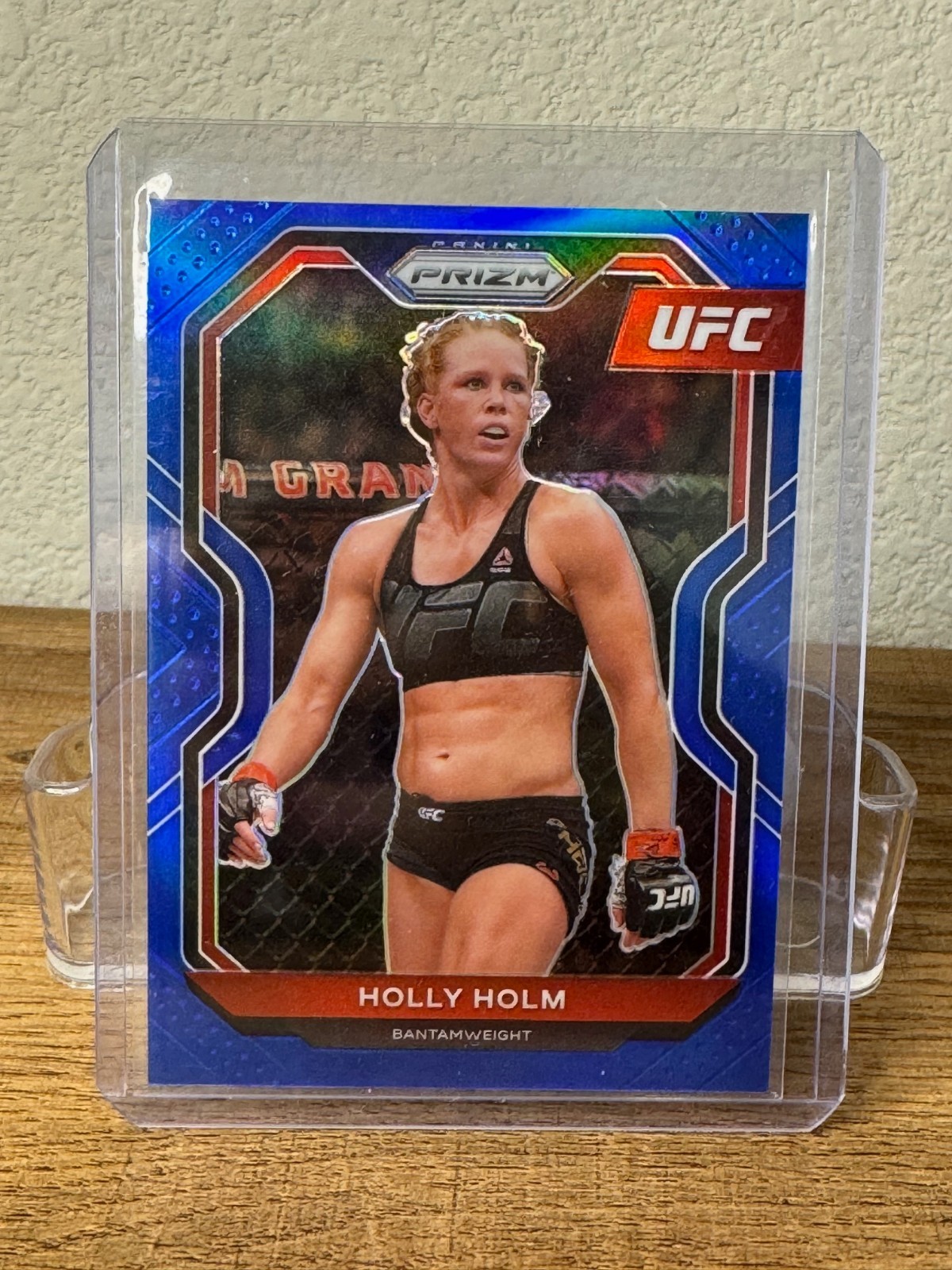 Holly Holm - 2021 Panini Blue Prizm UFC - #189 of 199