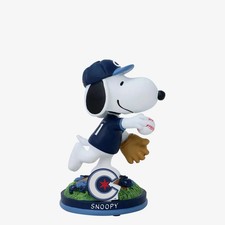 Snoopy Chicago Cubs 2024 Peanuts City Connect Bobblehead MLB Baseball