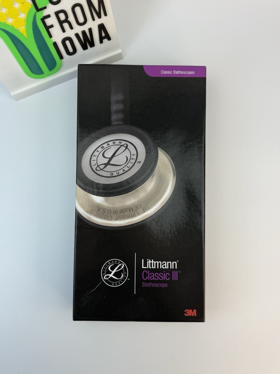 3M Littmann Classic III Stethoscope - Black for sale online | eBay