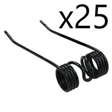 103012 25 Round Baler Teeth Fits Case IH Fits International Fits New Idea 3450 +