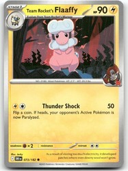 Team Rocket's Flaaffy 073/182 Destined Rivals Common